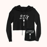 The Big Spoon Little Spoon Cropped Hoodie Set - MatchYourPup.Com
