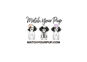 The B&W Flannel Set - MatchYourPup.Com